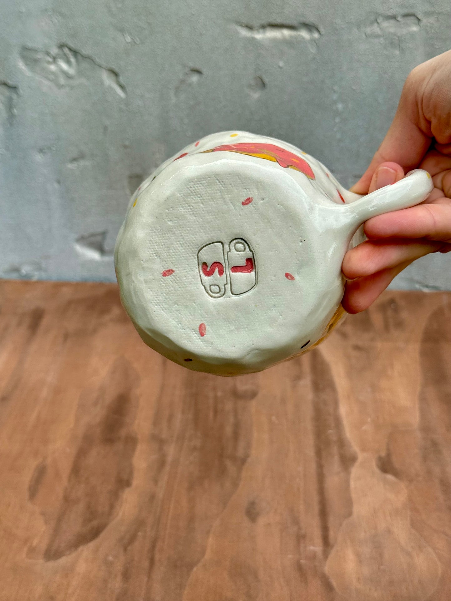 Mug With Donuts №2