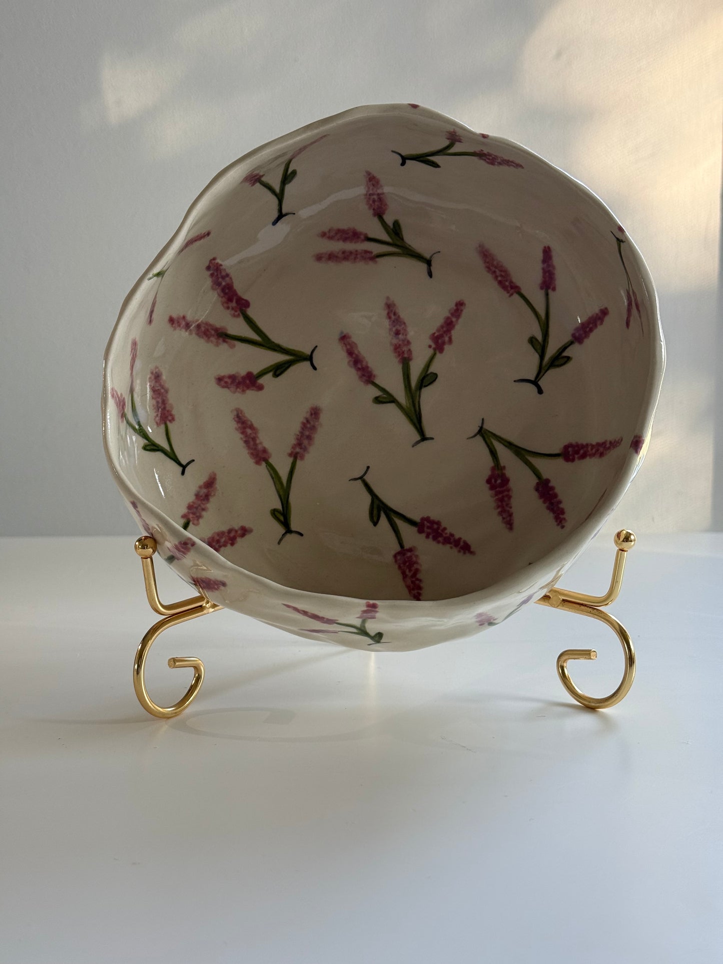 Lavender bowl
