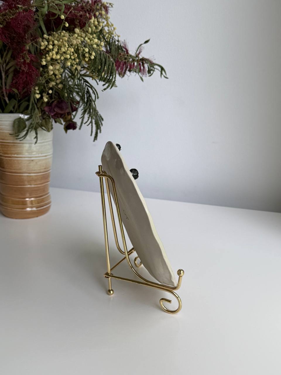 Catbus Trinket Plate – Hand-painted Ceramic Dish - SL ceramics