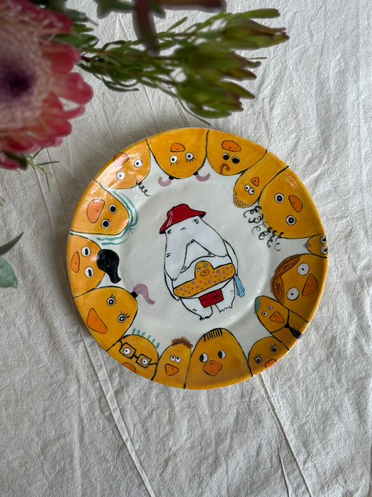Ducks with Radish Spirit - SL ceramics 