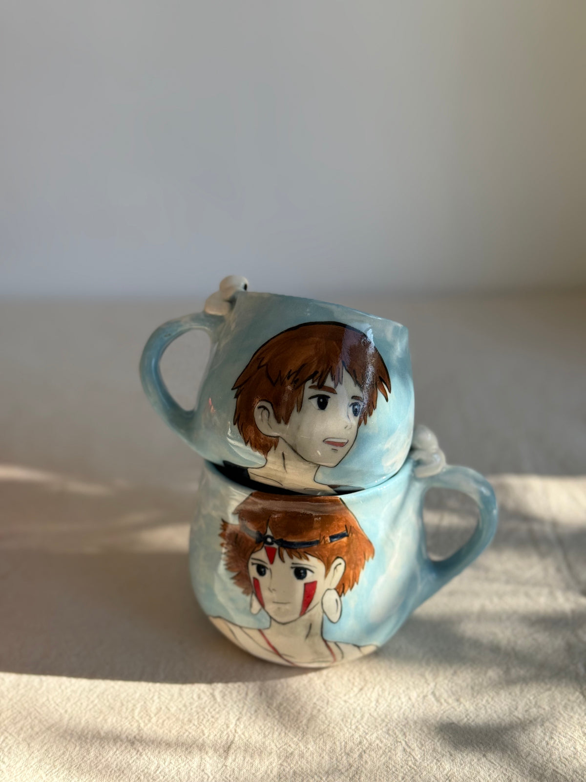 Princess Mononoke and Ashitaka Mug