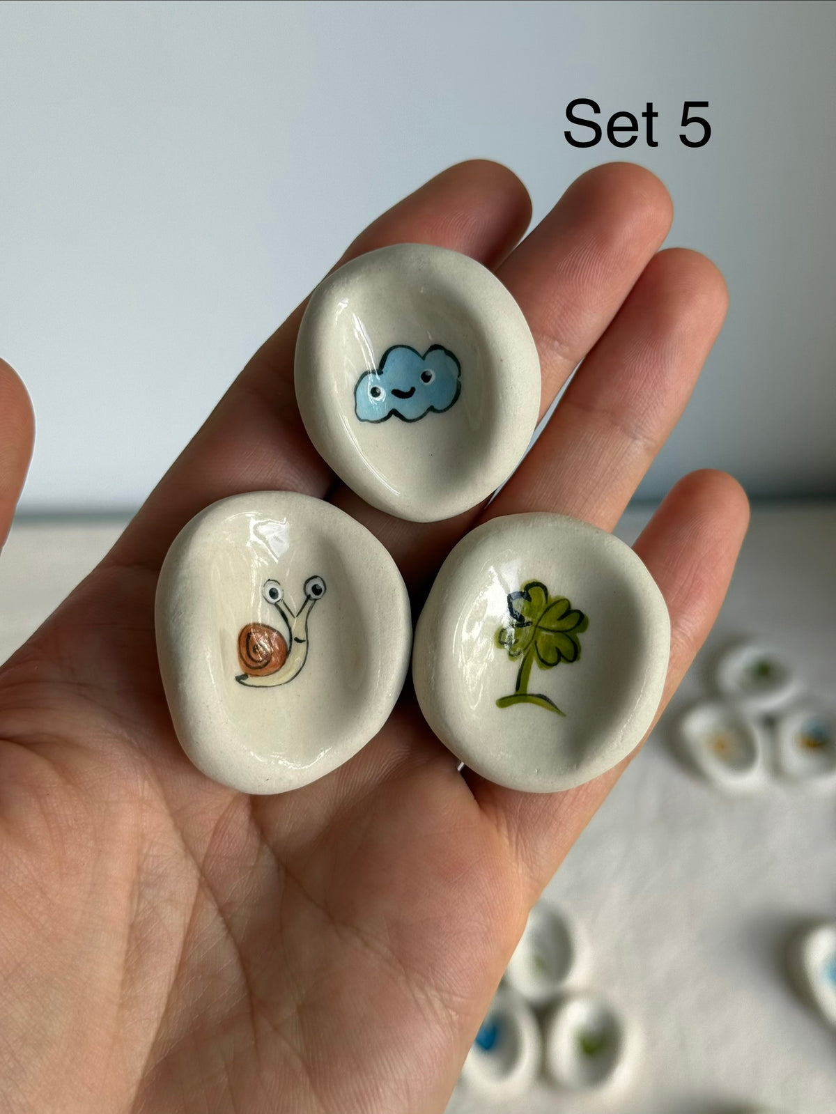 Cute Worry Stones (3pcs)