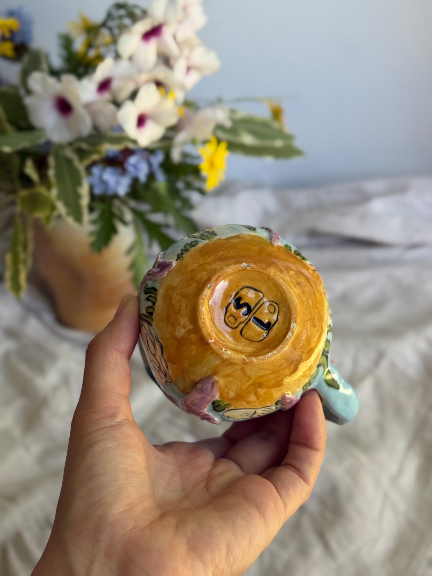 3D Underwater Life Ceramic Mug - SL ceramics 