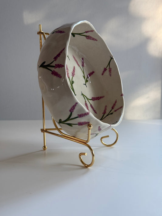 Lavender bowl