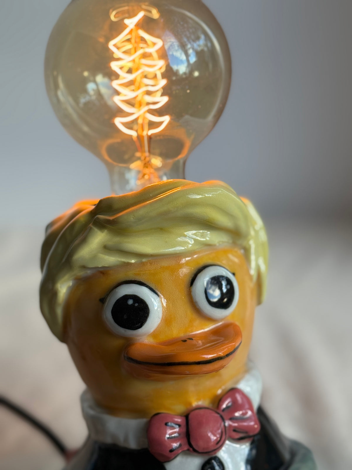 Oliver the Duck Ceramic Lamp - SL ceramics 