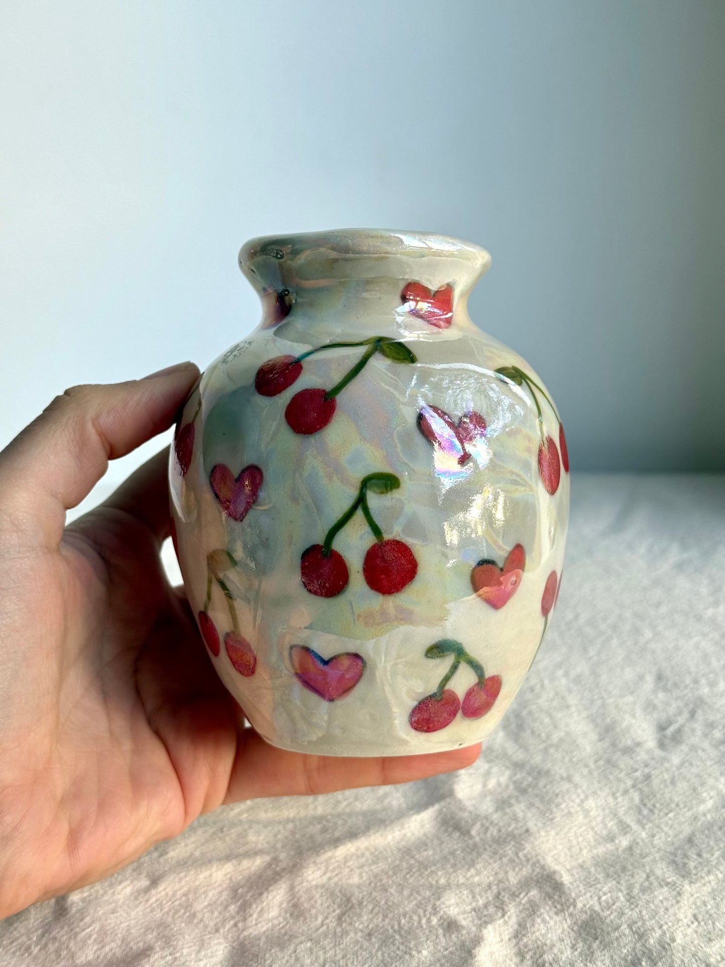 Cherry and Hearts
