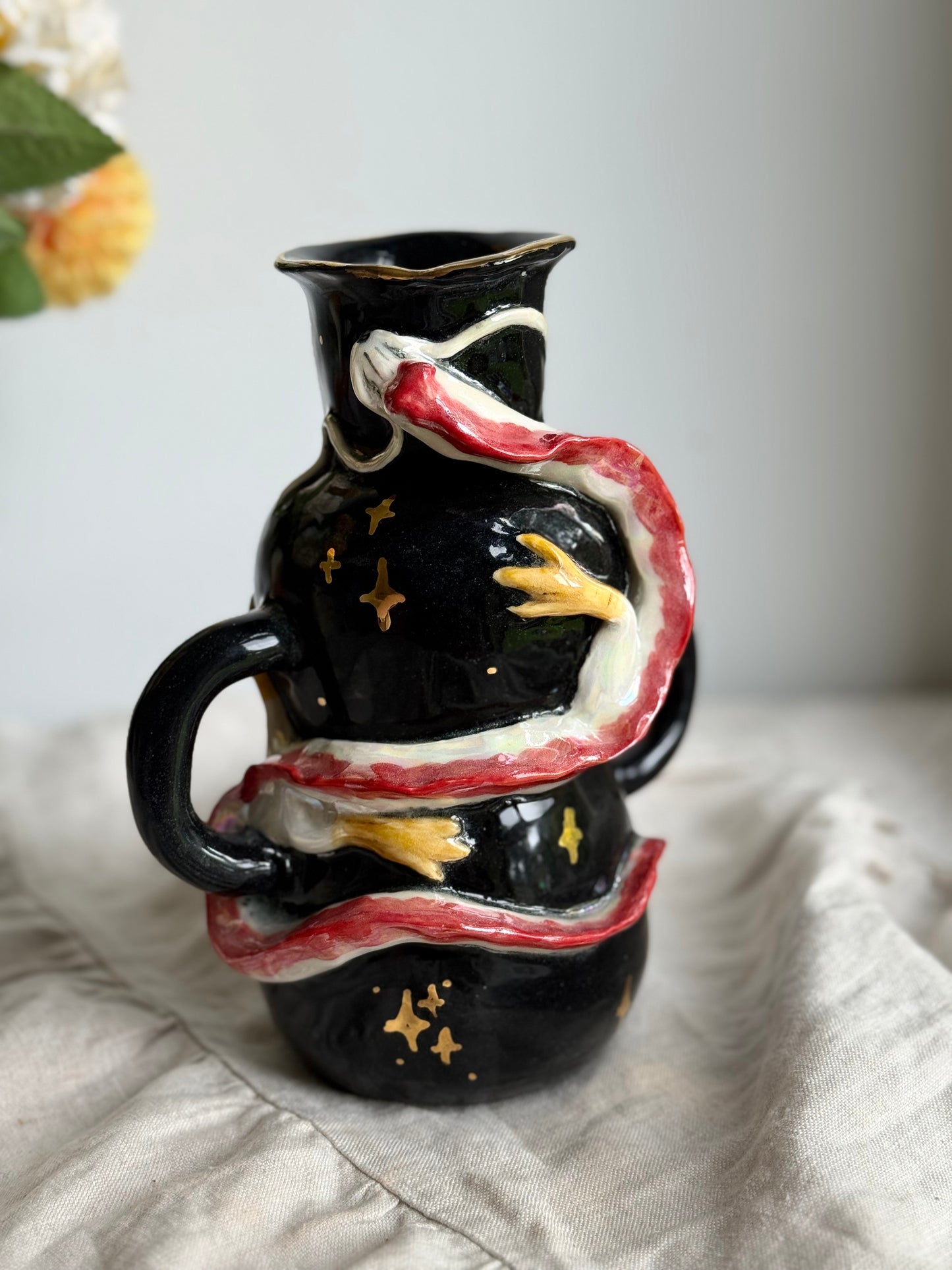 Dragon Vase - SL ceramics 