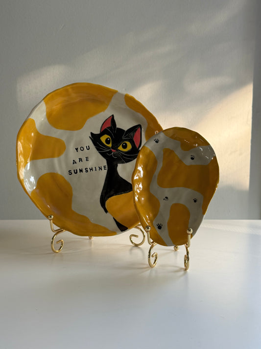 You Are My Sunshine – Plate & Spoon Rest Set