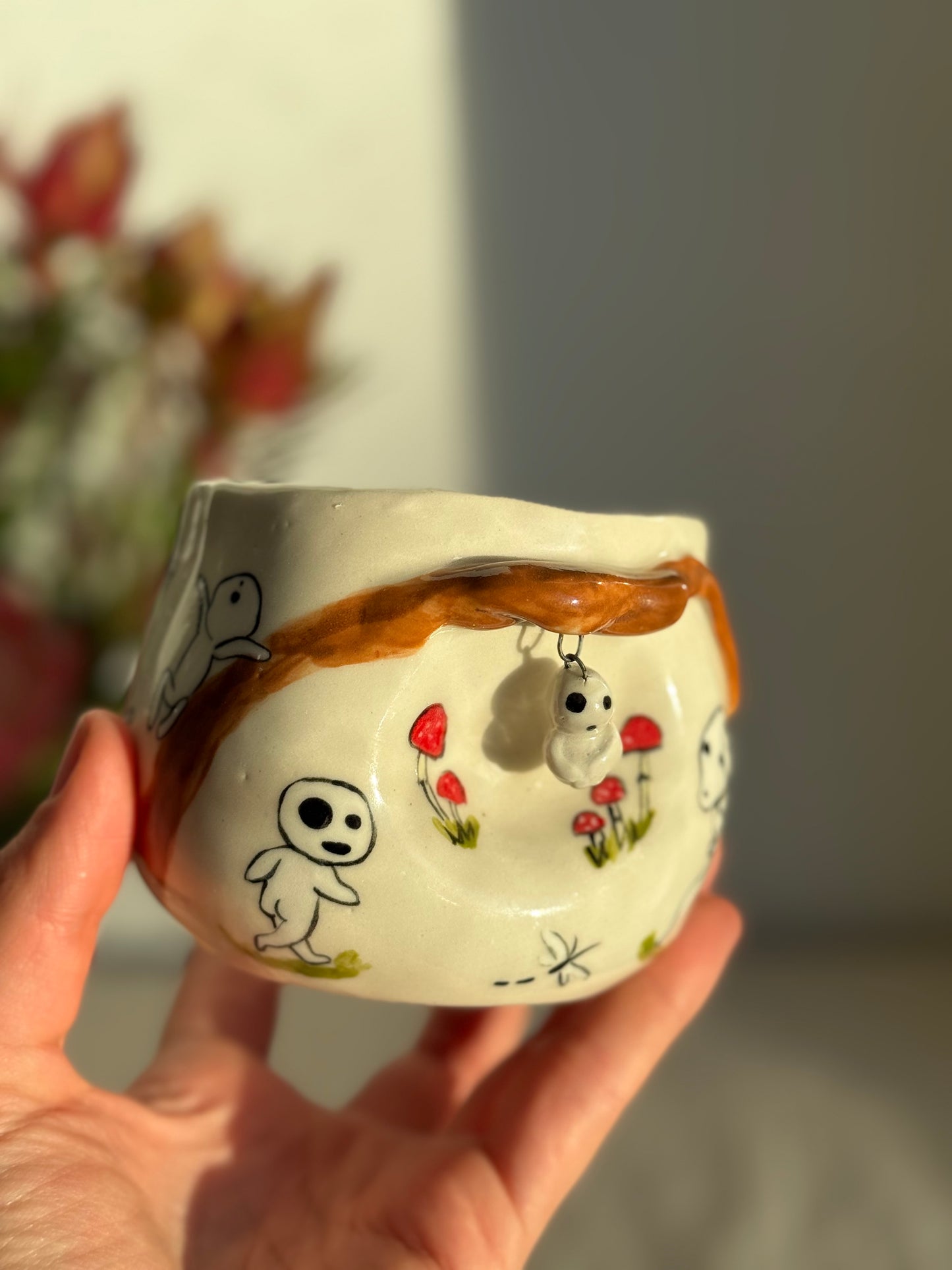 Forest Spirits Mug With Charm