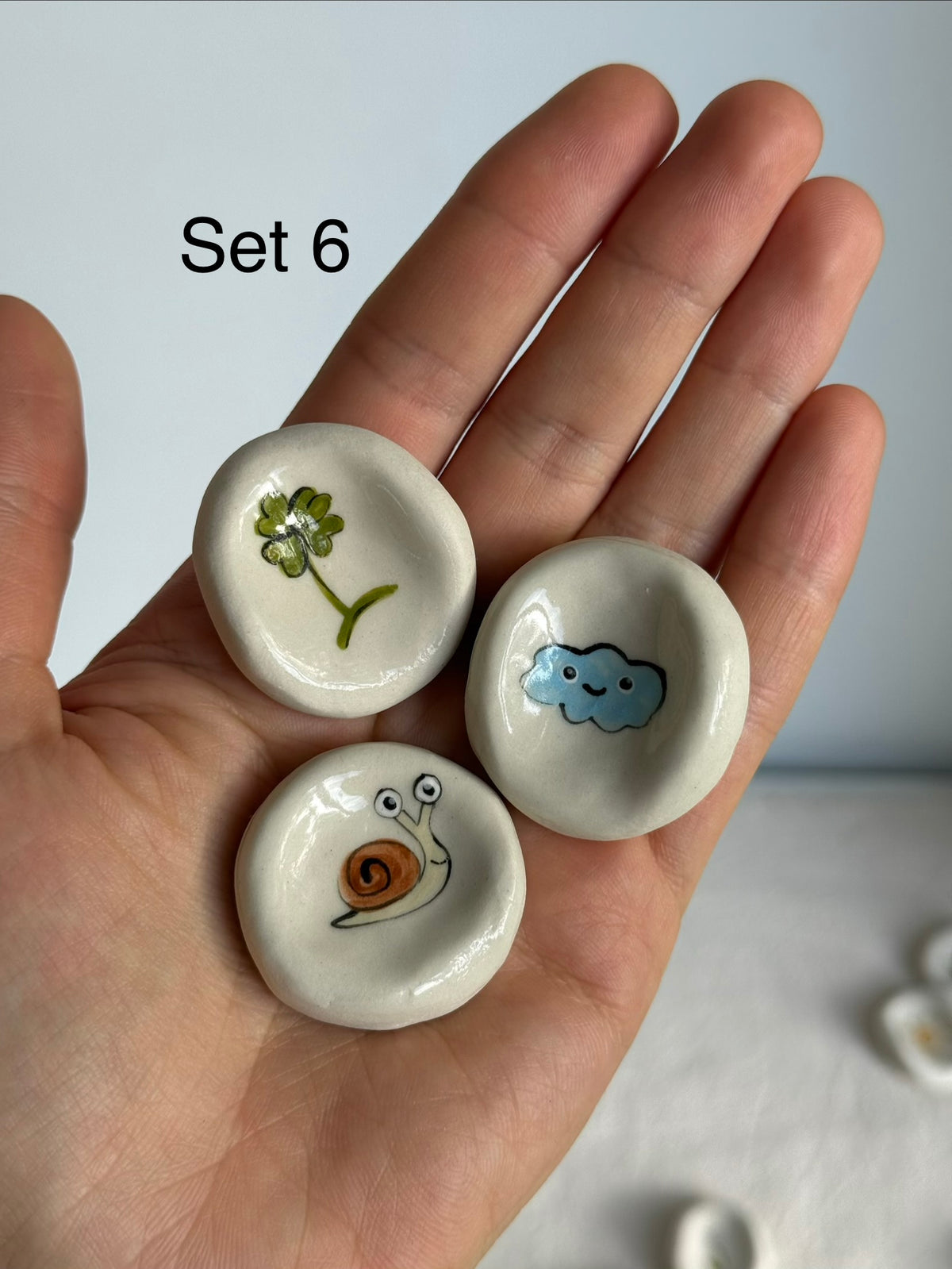 Cute Worry Stones (3pcs)