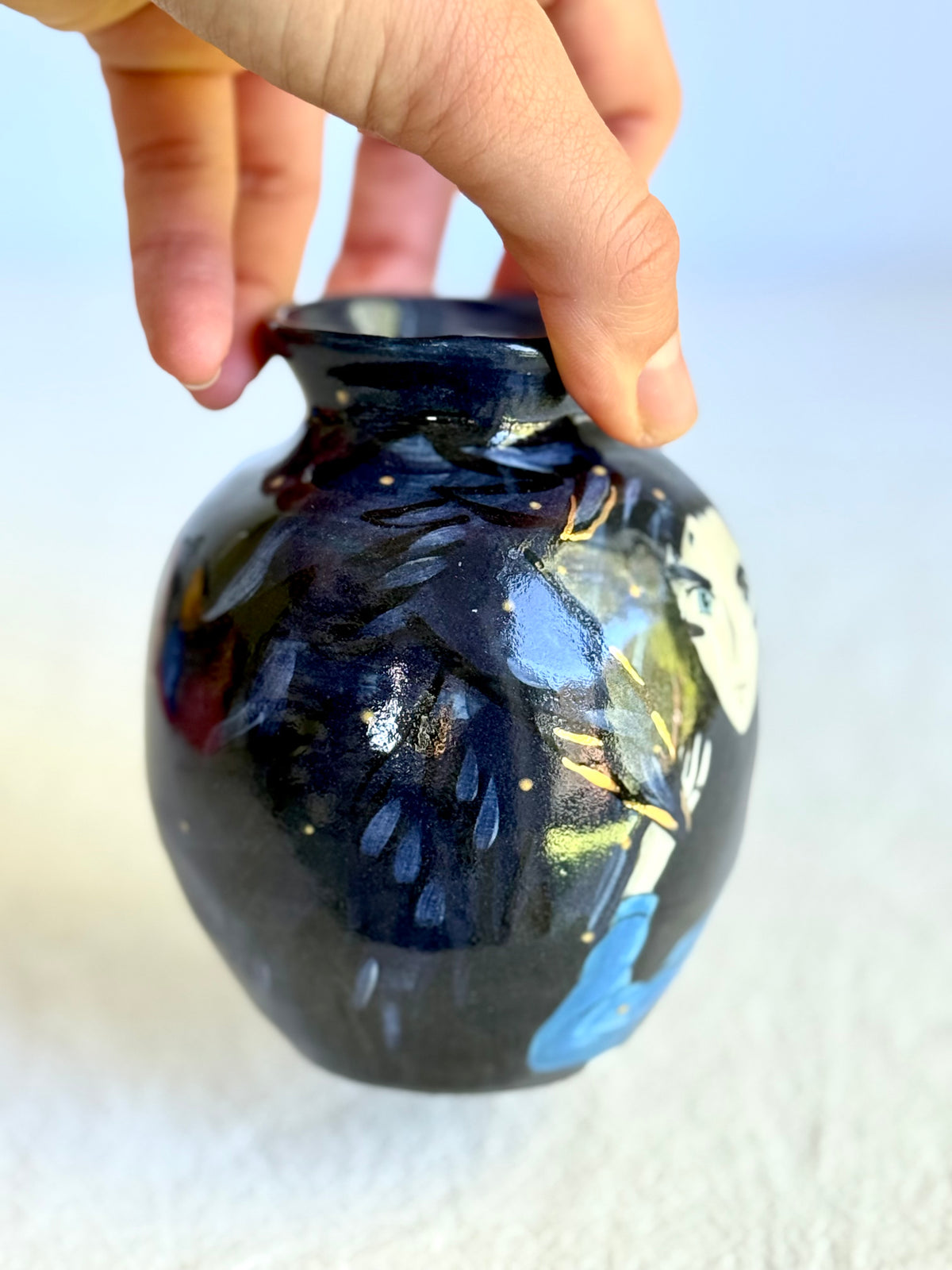 Howl and Sophie Small Vase - SL ceramics 