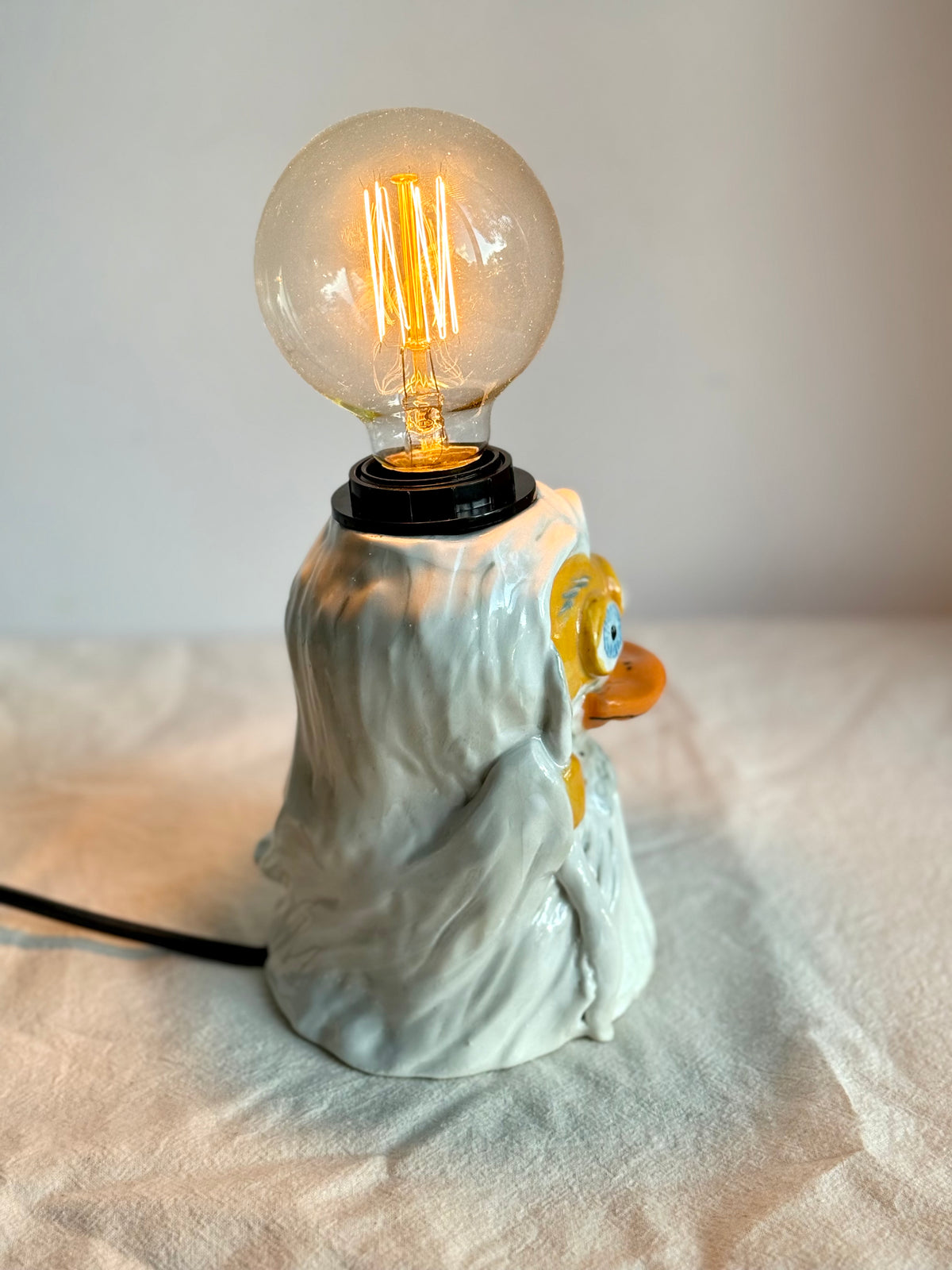 Gandalf the Duck Ceramic Lamp - SL ceramics 