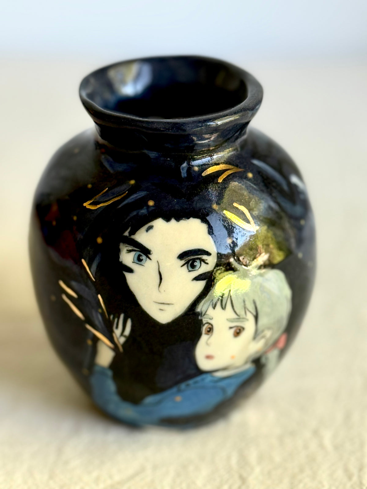 Howl and Sophie Small Vase - SL ceramics 