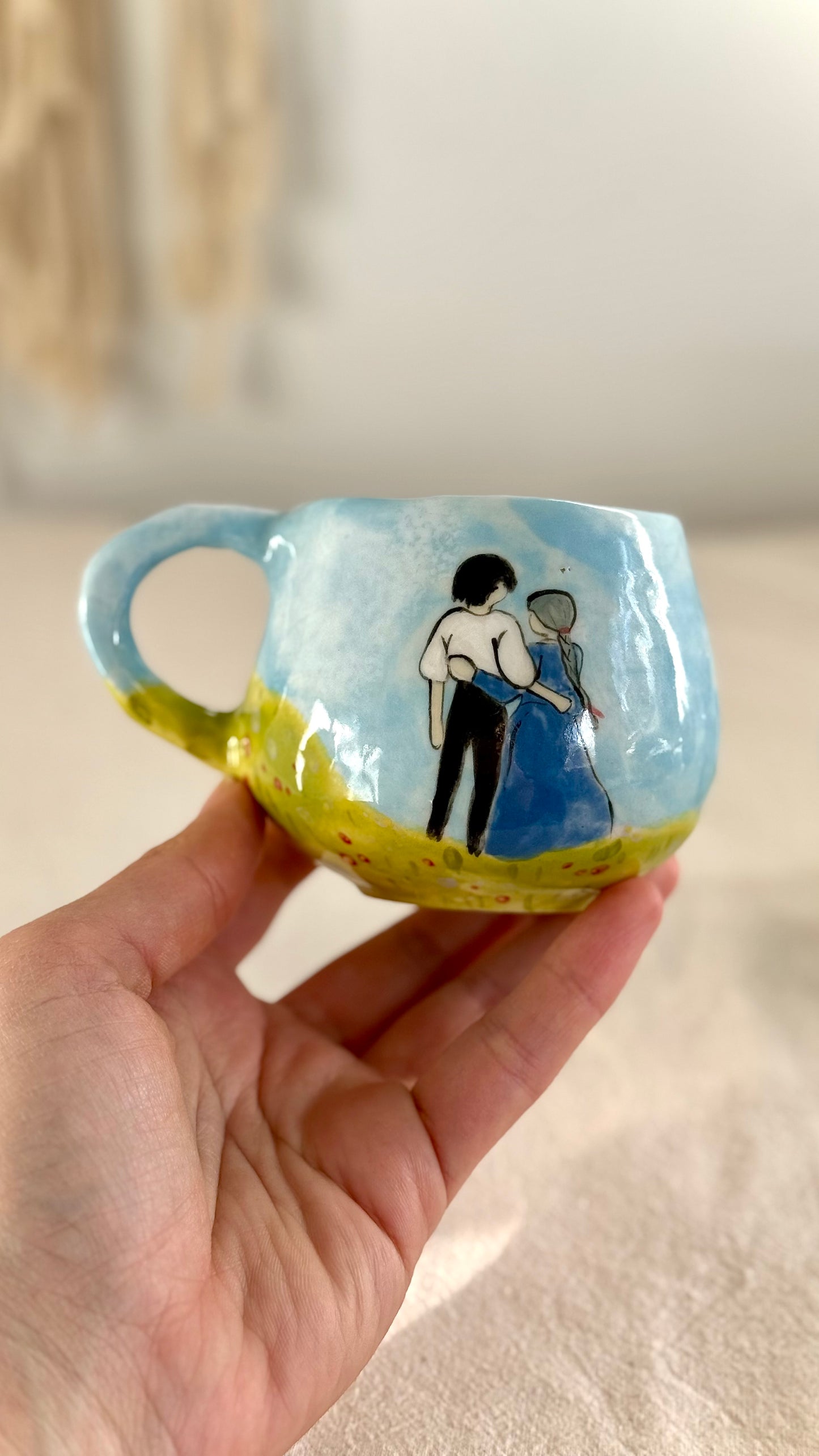 Howl and Sophie in Magical World