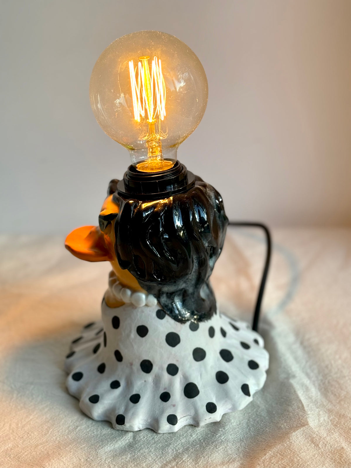 Amy the Duck Ceramic Lamp - SL ceramics 