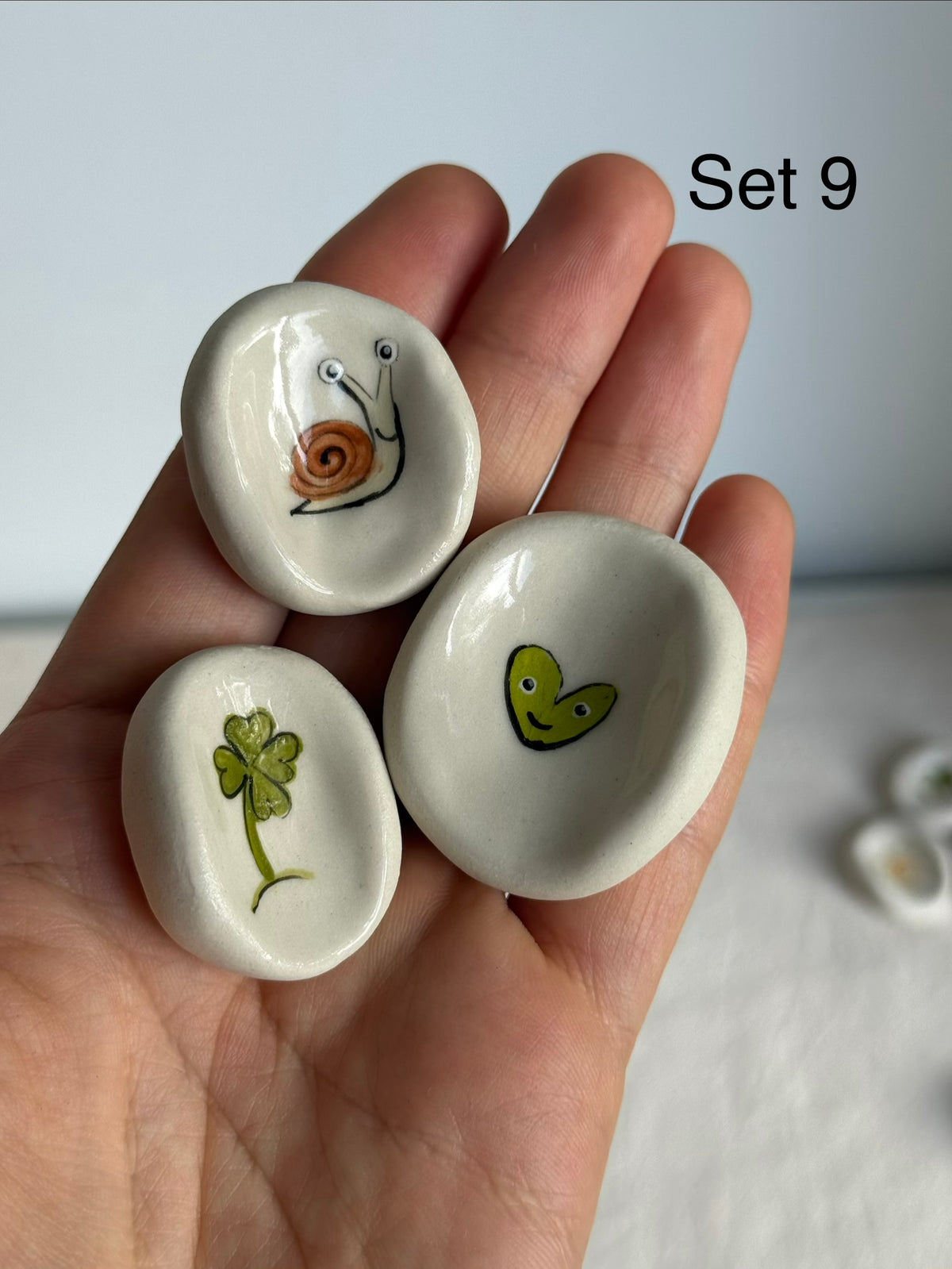 Cute Worry Stones (3pcs)