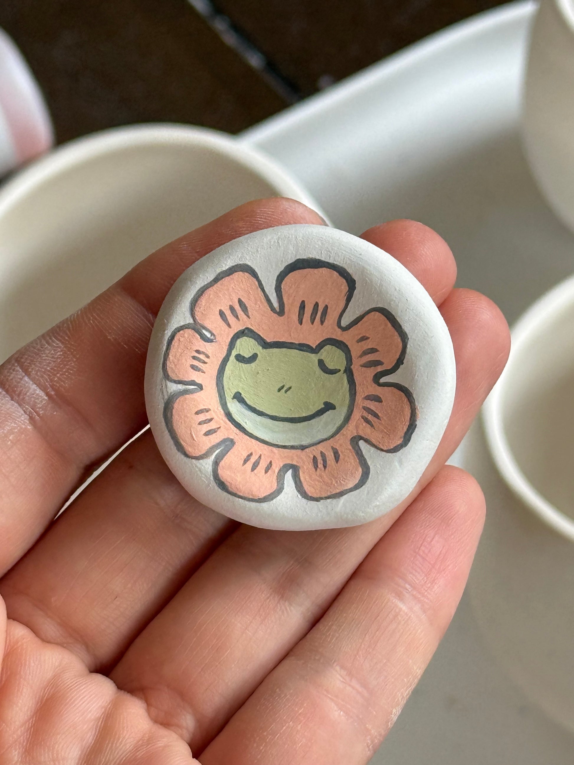 Custom worry stone 4pc - SL ceramics 