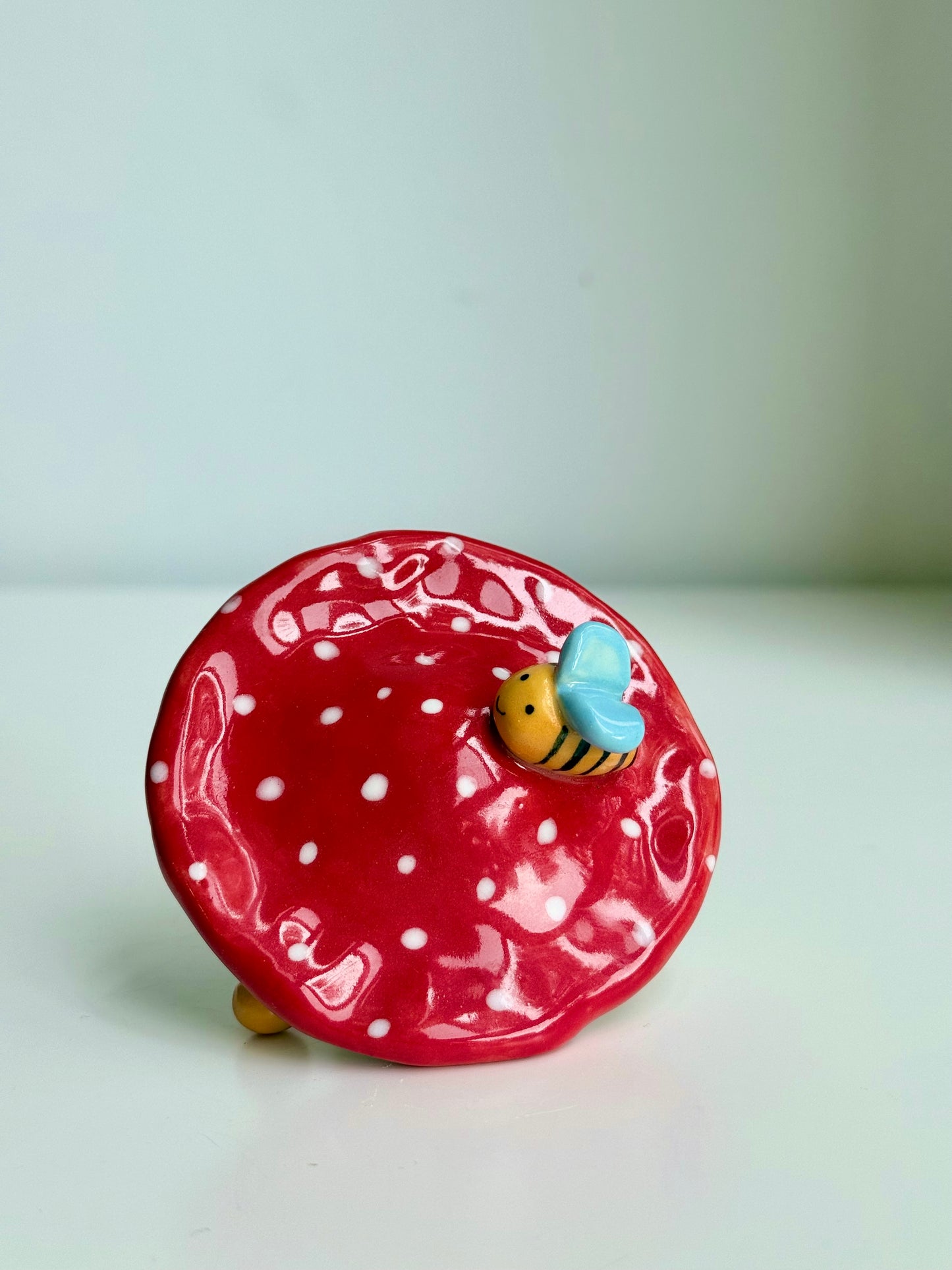 Fairy Mushrooms with Charms - SL ceramics 
