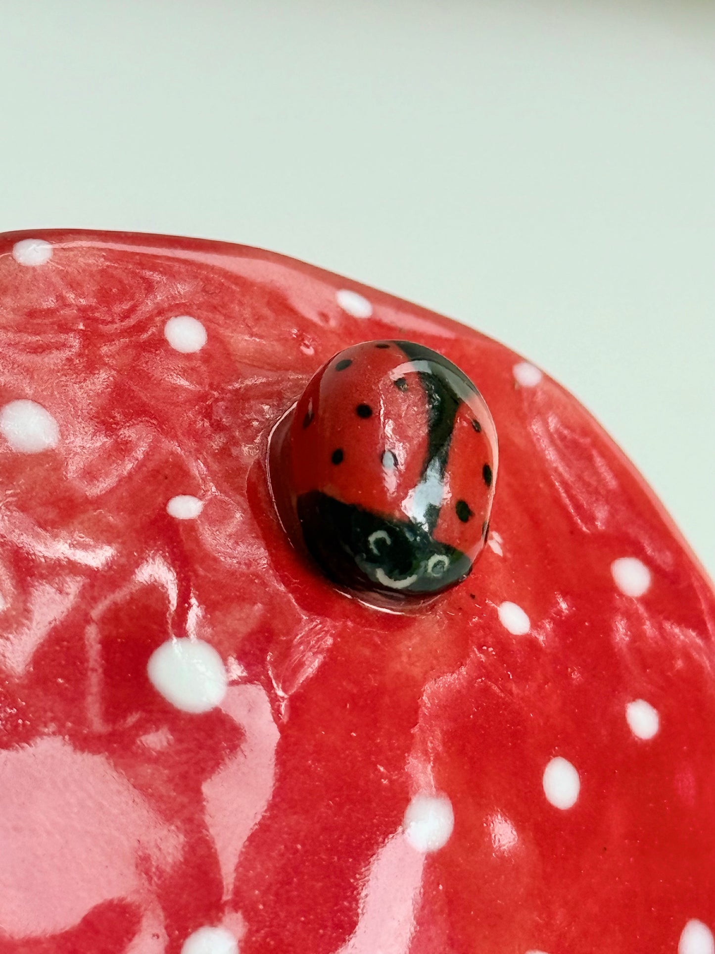 Fairy Mushrooms with Charms - SL ceramics 