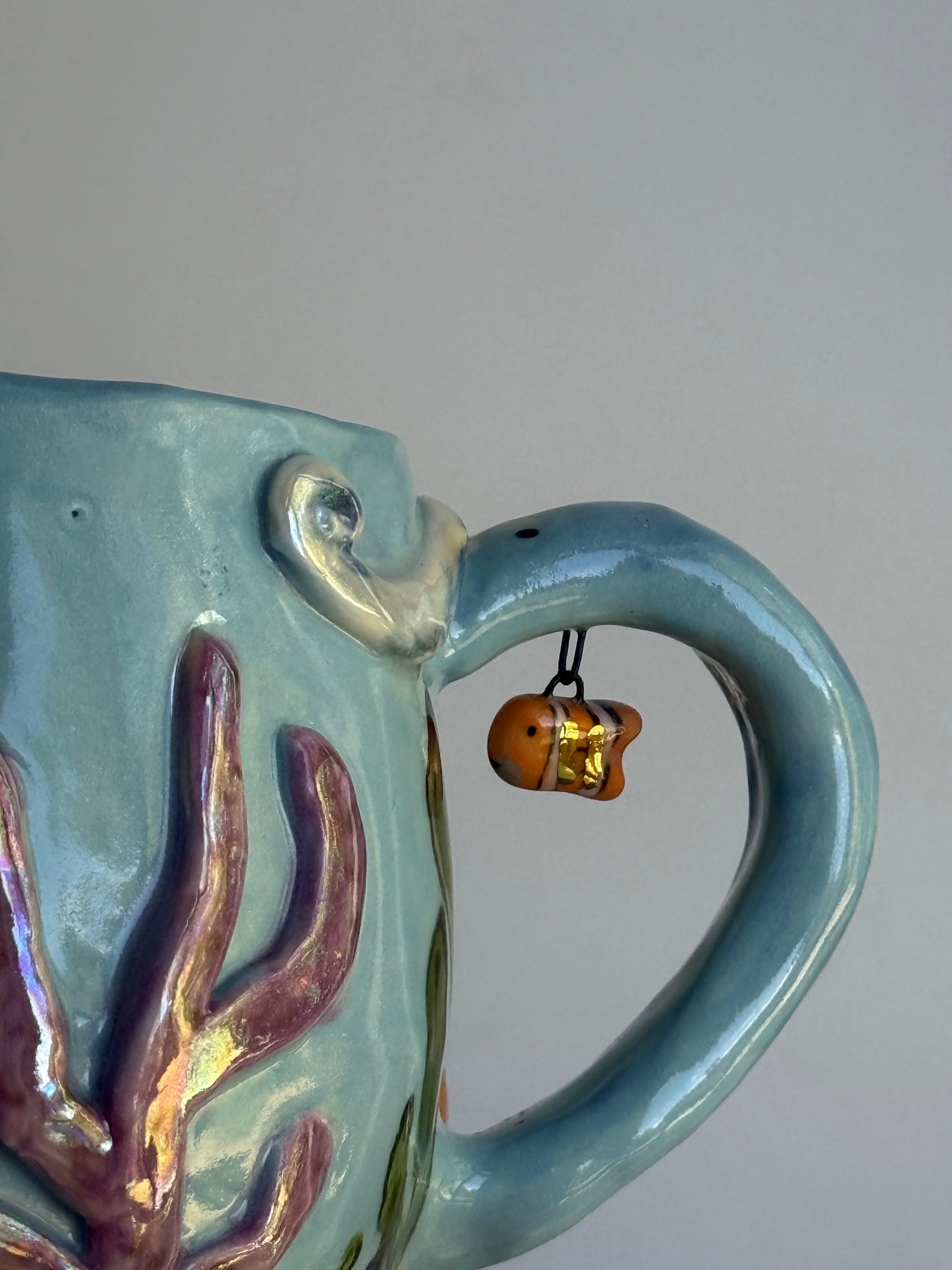 3D Underwater Life Ceramic Mug - SL ceramics 
