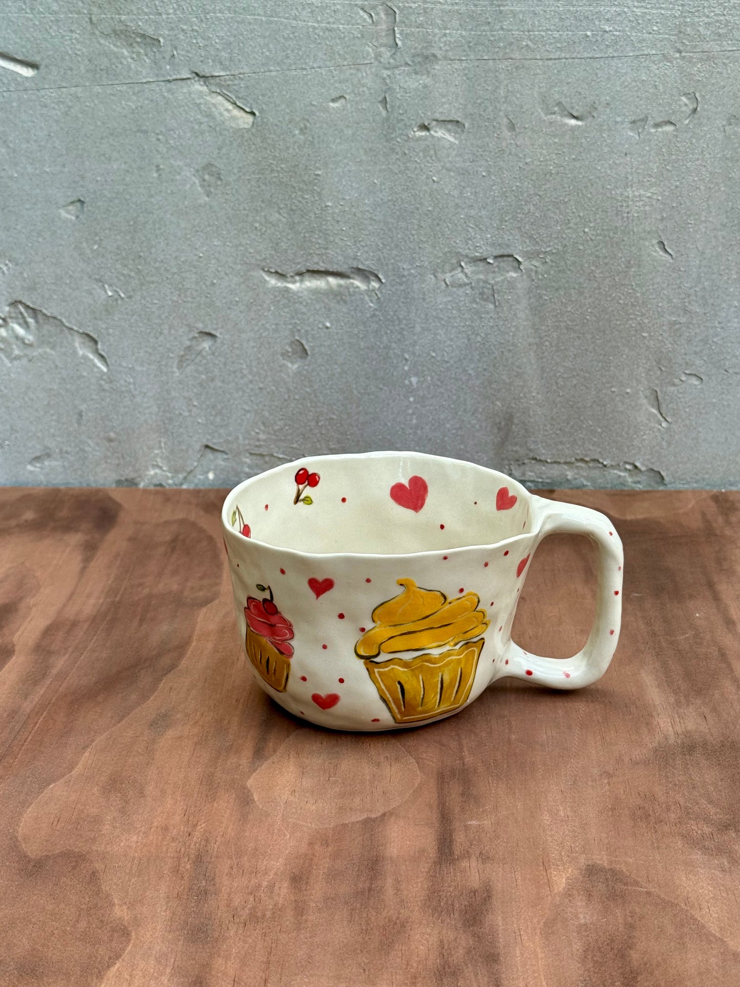 Mug With Cupcakes  №1