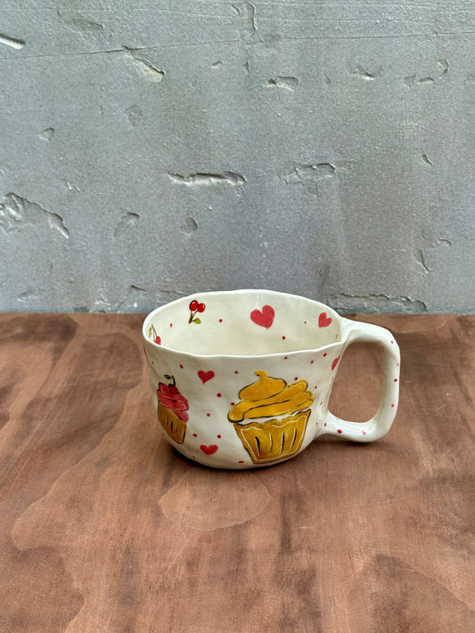 Mug With Cupcakes  №1