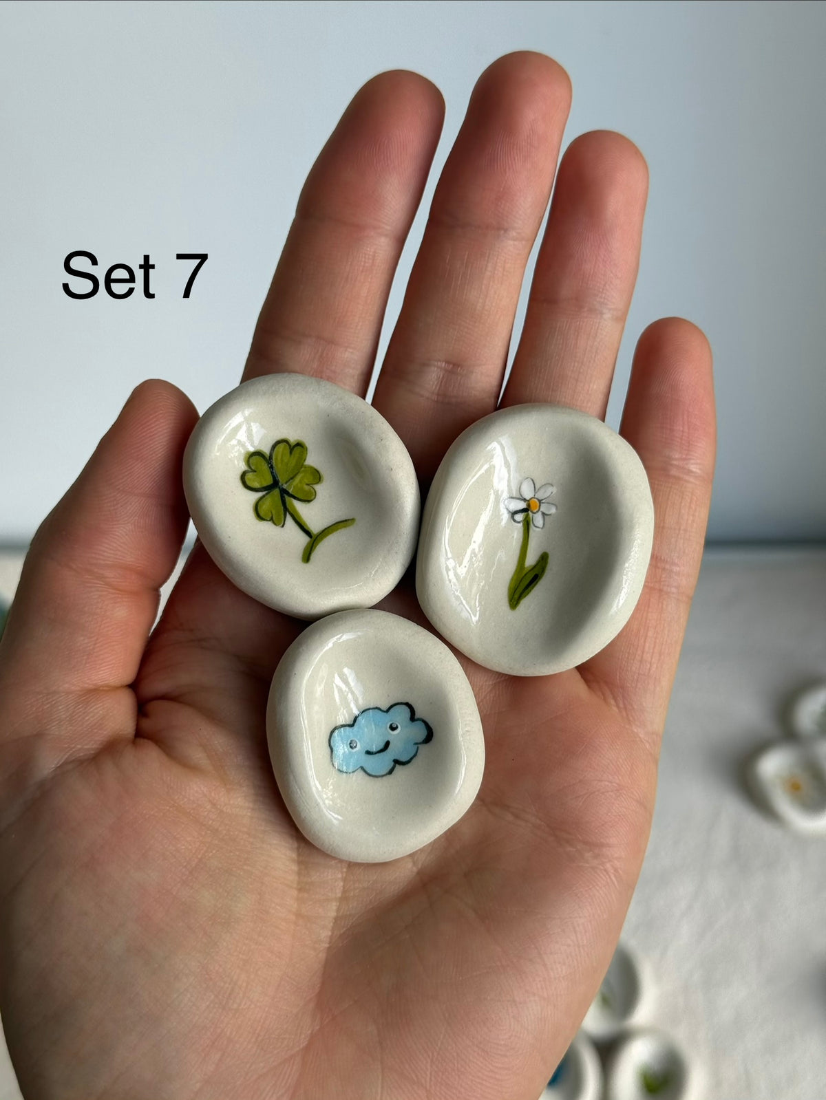 Cute Worry Stones (3pcs)