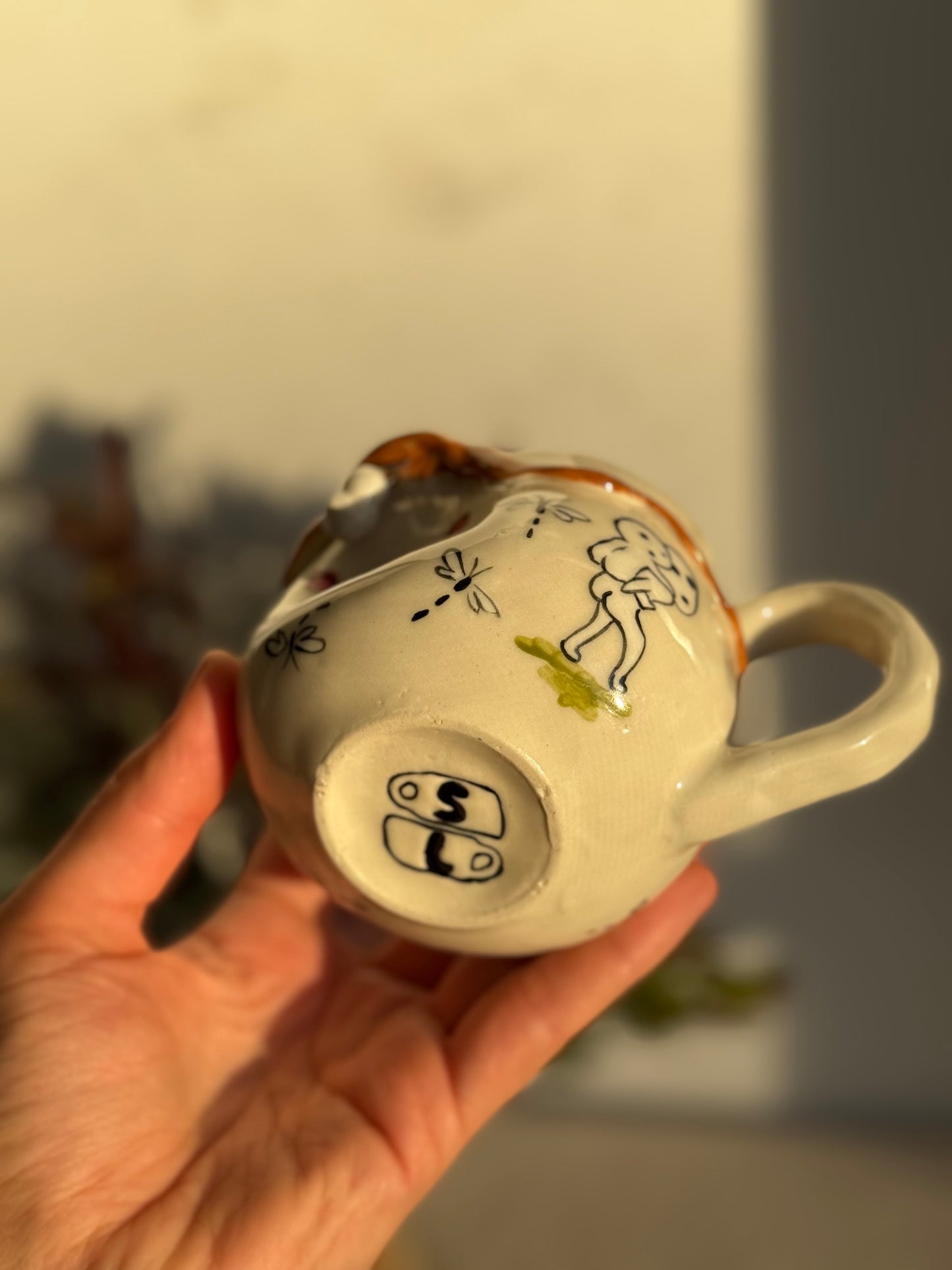 Forest Spirits Mug With Charm