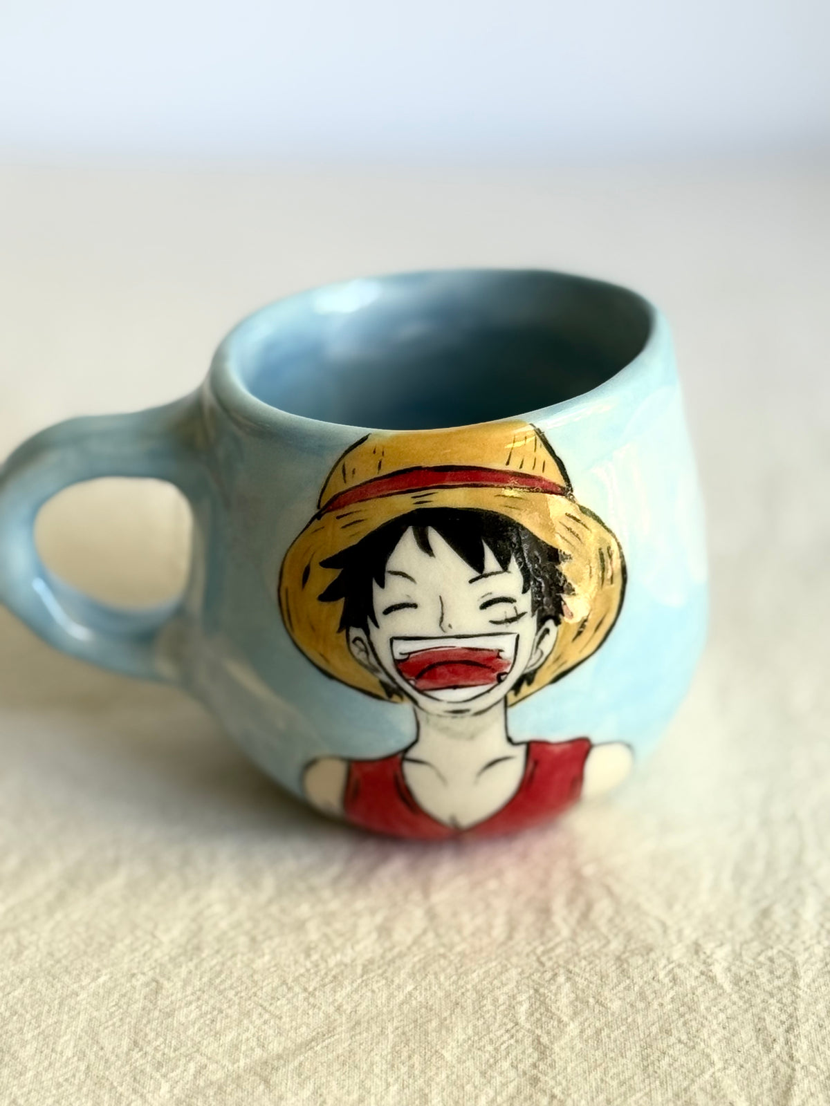 Luffy Hand-Painted Mug