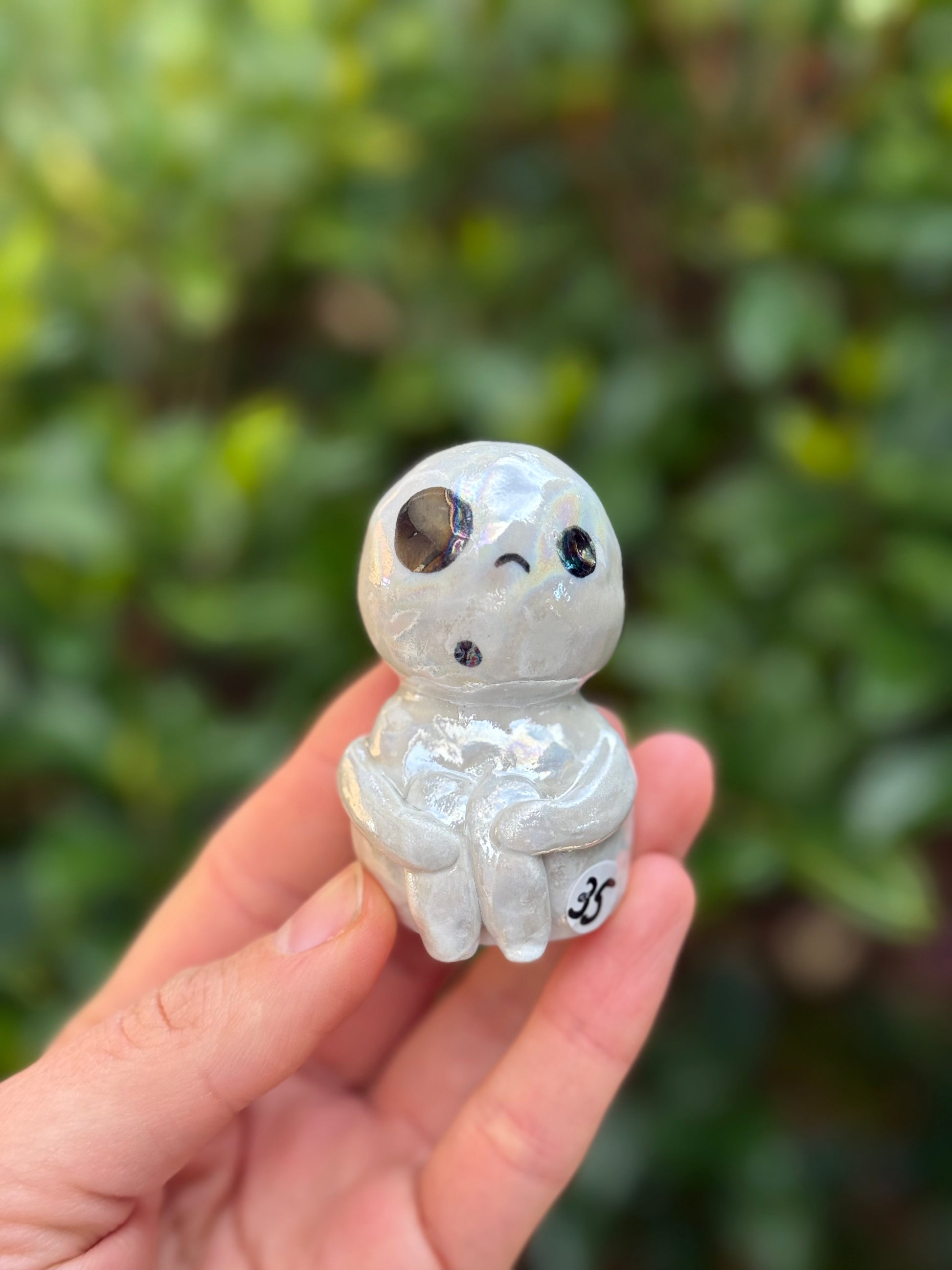 Calcifer and Kodama - SL ceramics 