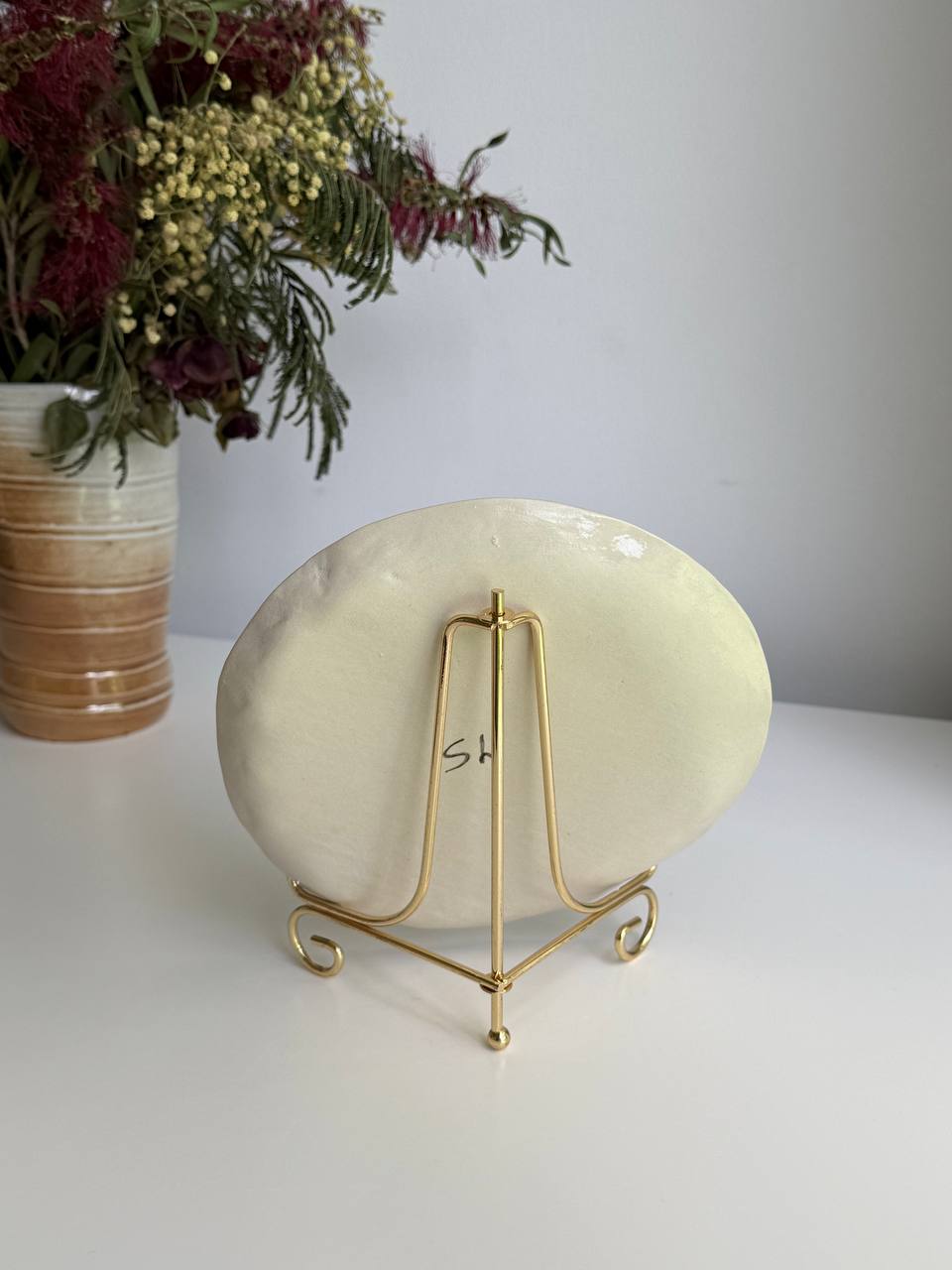 Catbus Trinket Plate – Hand-painted Ceramic Dish - SL ceramics 