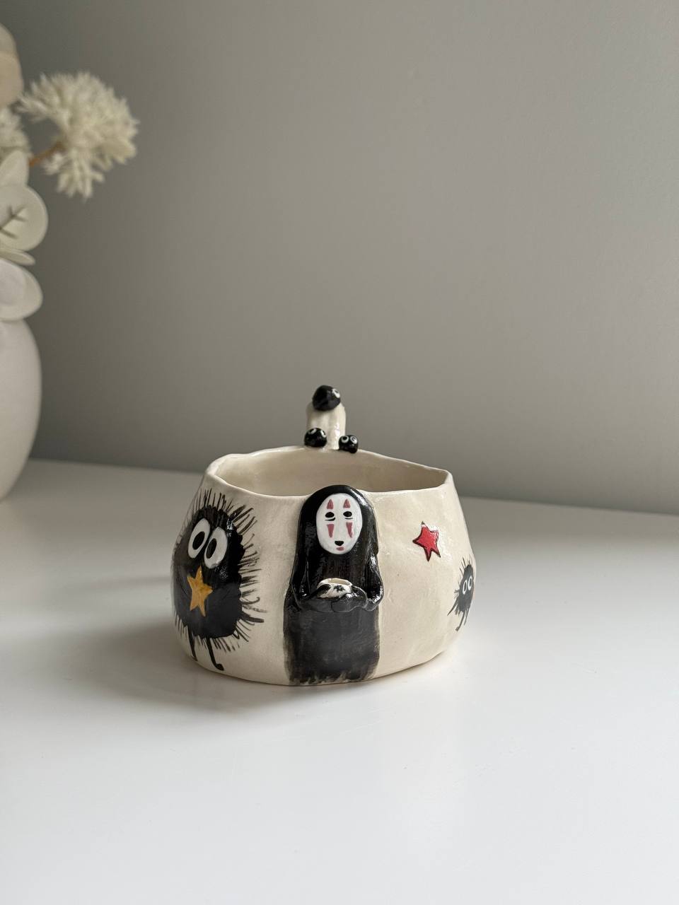Handmade No Face Mug (~300ml) - SL ceramics 