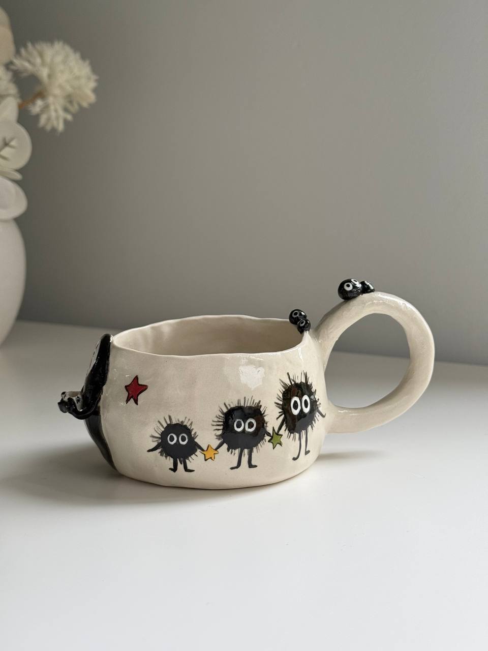 Handmade No Face Mug (~300ml) - SL ceramics 