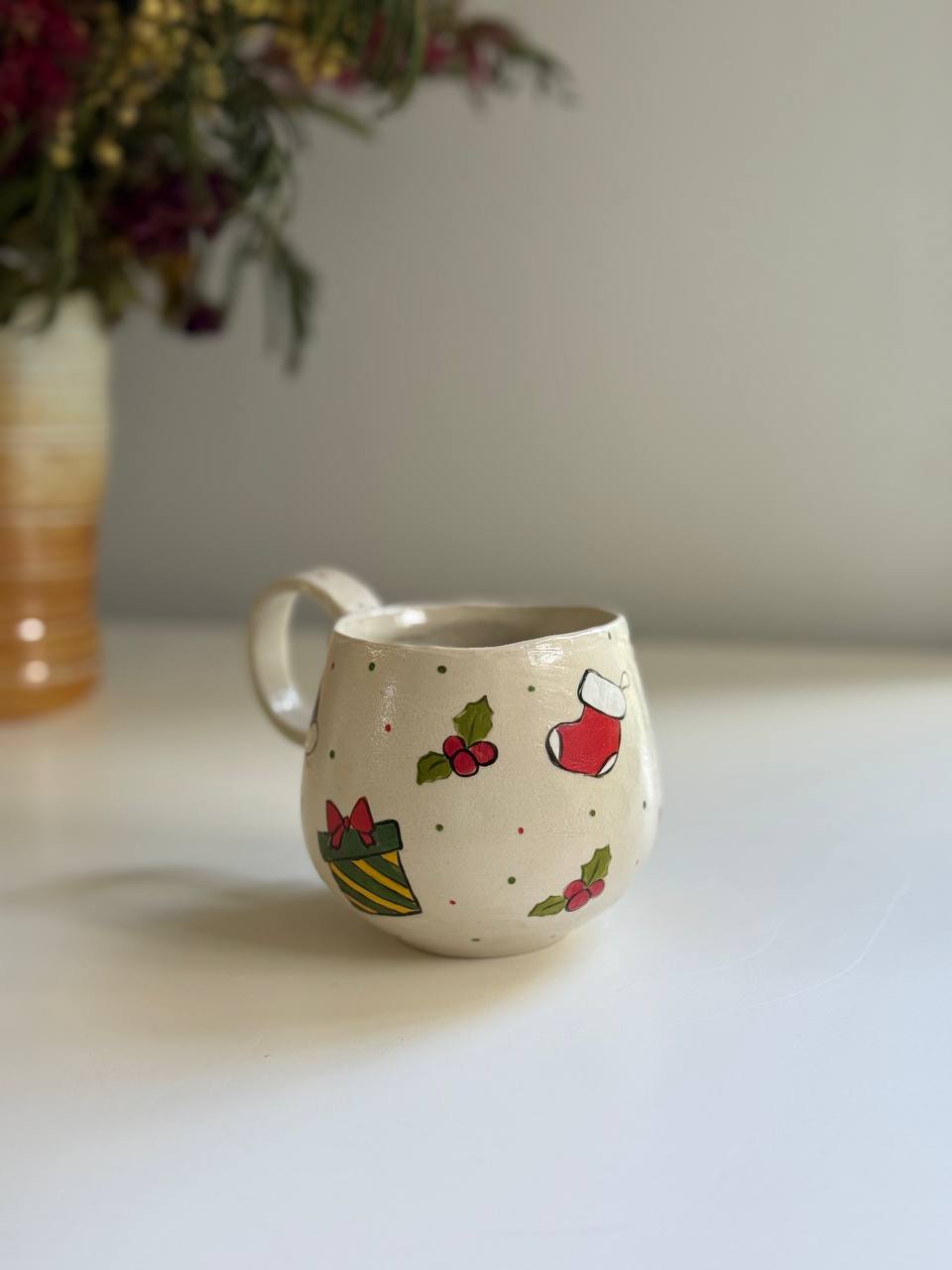 Christmas Mug - SL ceramics 