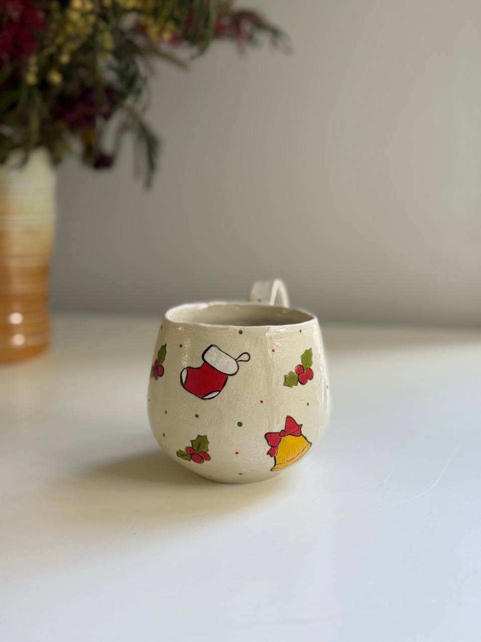 Christmas Mug - SL ceramics 