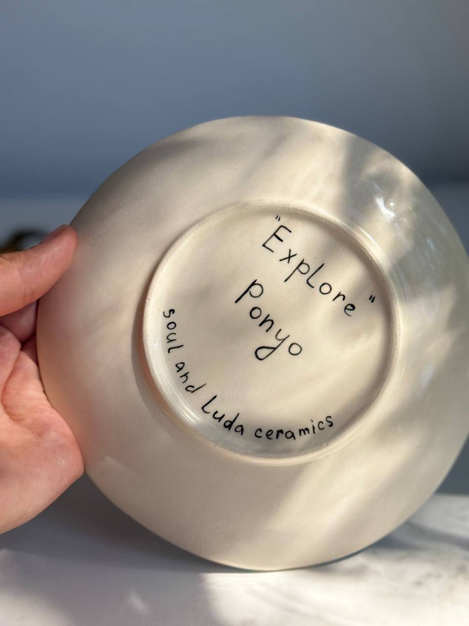 Ponyo & Her Sisters Inspired Mug & Plate Set