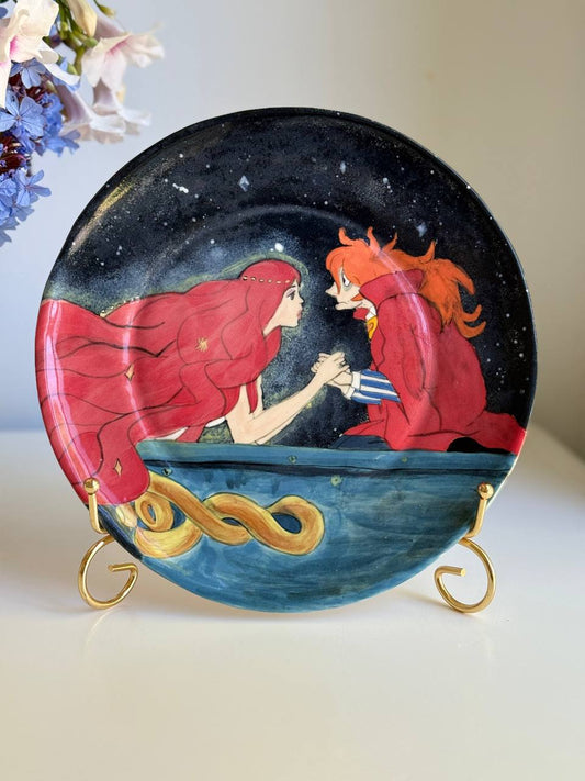 Granmamare and Fujimoto plate - 22 cm - SL ceramics 