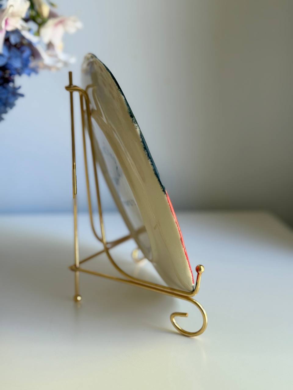 Granmamare and Fujimoto plate - 22 cm - SL ceramics 